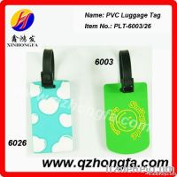 Soft PVC Luggage Tag
