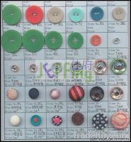 Fabric cover buttons