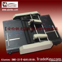 Aluntec AL-25 Manual Booklet Maker / book binding machine