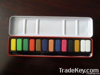 Water Color Cake In Iron Box