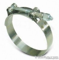 T-bolt heavy duty hose clamp &amp; clip with /without  spring