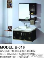 Stainess steel bathroom cabinet B-016