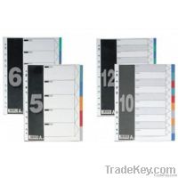 2012 office and school necessary supplies index dividers