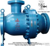 Centrifugal Pump Protection Valves, Automatic Recirculation Valves