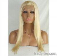 613# color silk top brazilian virgin hair full lace wig