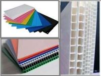 polypropylene pp twin wall sheet/board