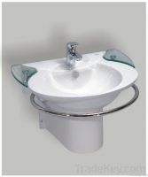 Semi-pedestal washbasin