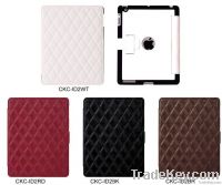 Prestige Embossed Case with Diamond Pattern For iPad 3