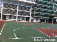 100% High quality acrylic sports flooring