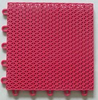 Outdoor Interlocking Plastic Floor Tiles