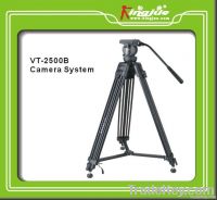 Kingjue VT-2500B Aluminum Fluid Head Video Tripod