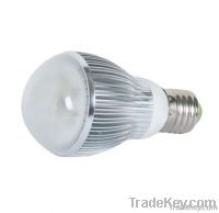 3W E27 LED bulb lights with 85-265V input voltage
