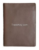 Rfid Blocking Passport Leather Wallet