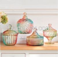 Glass Candy Jar