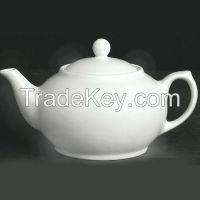 porcelain pot, ceramic tea pot, coffee pot, porcelain pot with decal, porcelain kettle From China