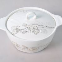 ceramic tureen, porcelain tureen for home, restaurant, hotel