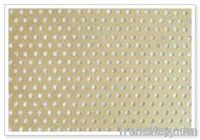 Perforated metal sheet