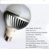 9W LED bulbs lights