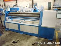 CNC Asymmetrical 3 Roller Plate Bending Machine