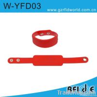 UHF silicone wristband tags