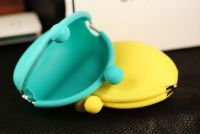 Wholesale 200pcs/lot Japanese style silicone purse fashion coin wallet Lovely Key / Cosmetic Holder From China