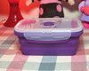 free shipping silicone lunch box fashion dinner box travel facility portable folding lunch box 