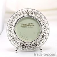 Metal Pearl Photo Frame