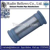 Rudin stainless steel truck exhaust flexible pipe, auto parts for heavy duty truck From China