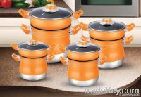 12pcs aluminum alloy casseroles