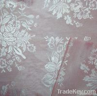 N33%T67%  jacquard satin/sateen fabric