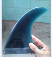 surfboard single fiberglass blue fin