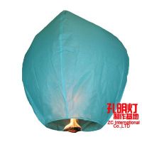 Blue sky lantern, wish lantern for Birthday, Wedding and Christmas