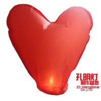 Heart shaped sky lantern, wish lantern for Birthday, Wedding&amp;Christmas