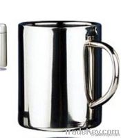 double layer stainless steel mug