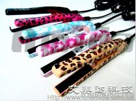 water print hair straightener