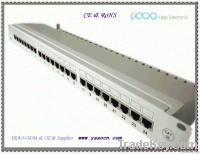 Cat5e STP RJ45 24ports Patch Panel