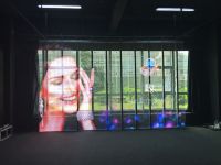 Transparent LED Display For Glass Wall and Glass Windows of Retail Stores and stage background
