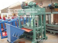 semi-automatic cement brick making machine