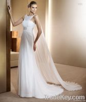 Small Trailing Wedding Dress