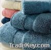 Cotton terry bath towel