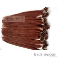 Keratin bonded hair extensions