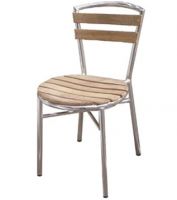 Aluminum Wooden Chair