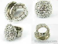 Printed silver ring, Environmental protection, Handmade