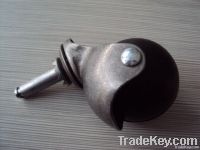 Rubber Ball Castor with Steel Cover