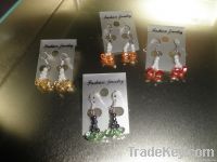 Crystal & Pearl Earing