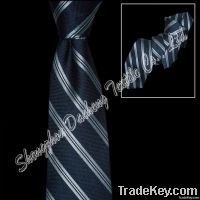 100% pure silk stripe necktie