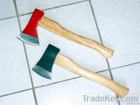 AXE with wooden handle