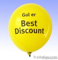 printed latex balloon