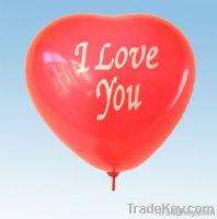 heart shaped  balloon for wedding