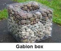 Hexagonal Wire Mesh Gabion Box Cage